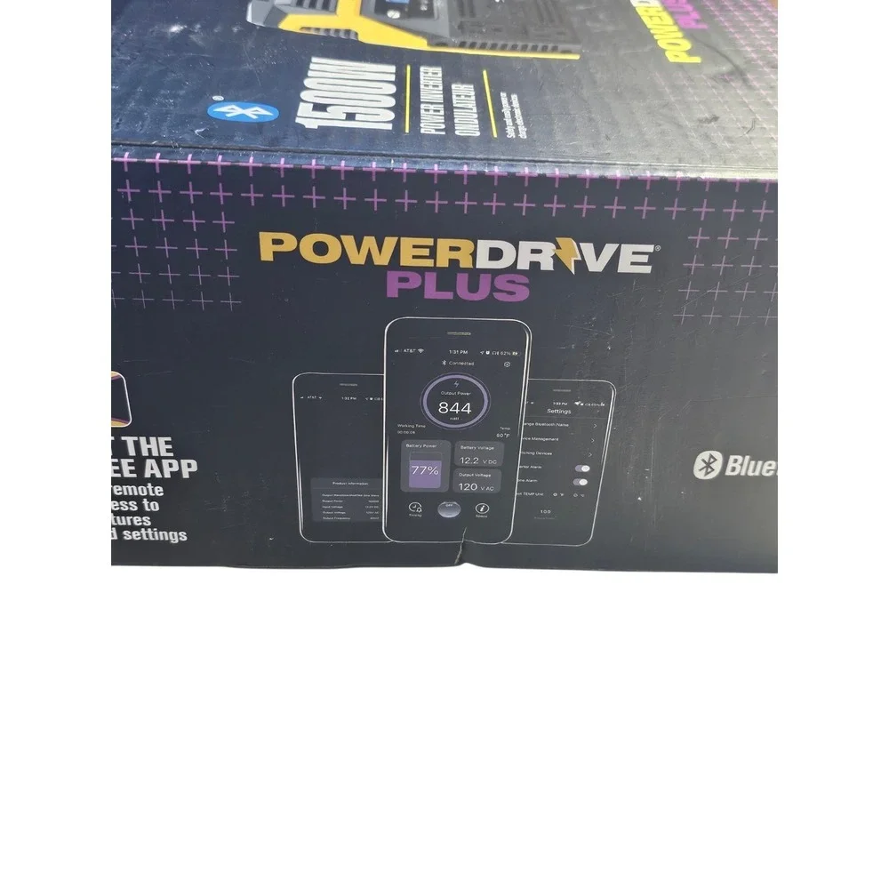 Powerdrive Plus PWD1500P 1500W Bluetooth Power Inverter
